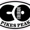 Oval CO Colorado Pikes Peak Sticker