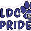 Blue Wildcat Pride Sticker