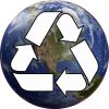 Earth Recycle Sticker