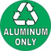 Aluminum Only Recycling Sticker