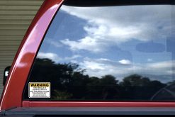 Yellow GPS Tracking Stickers