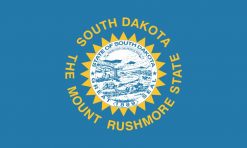 South Dakota State Flag Magnet