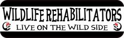 Wildlife Rehabilitators Vinyl Sticker