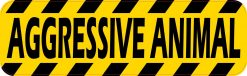 Aggressive Animal Sticker