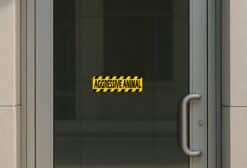 10in x 3in Aggressive Animal Sticker