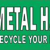 Metal Hangers Recycle Sticker