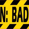 Caution Bad Driver Magnet