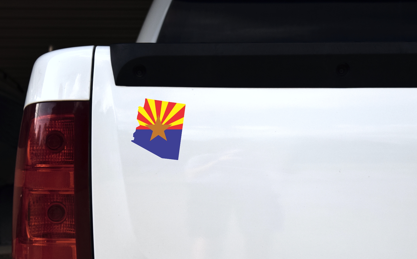 Die Cut Arizona State Flag Sticker