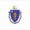 Massachusetts State Flag Magnet