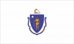 Massachusetts State Flag Magnet