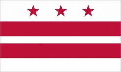 Washington DC Flag Sticker