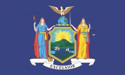 New York State Flag Magnet
