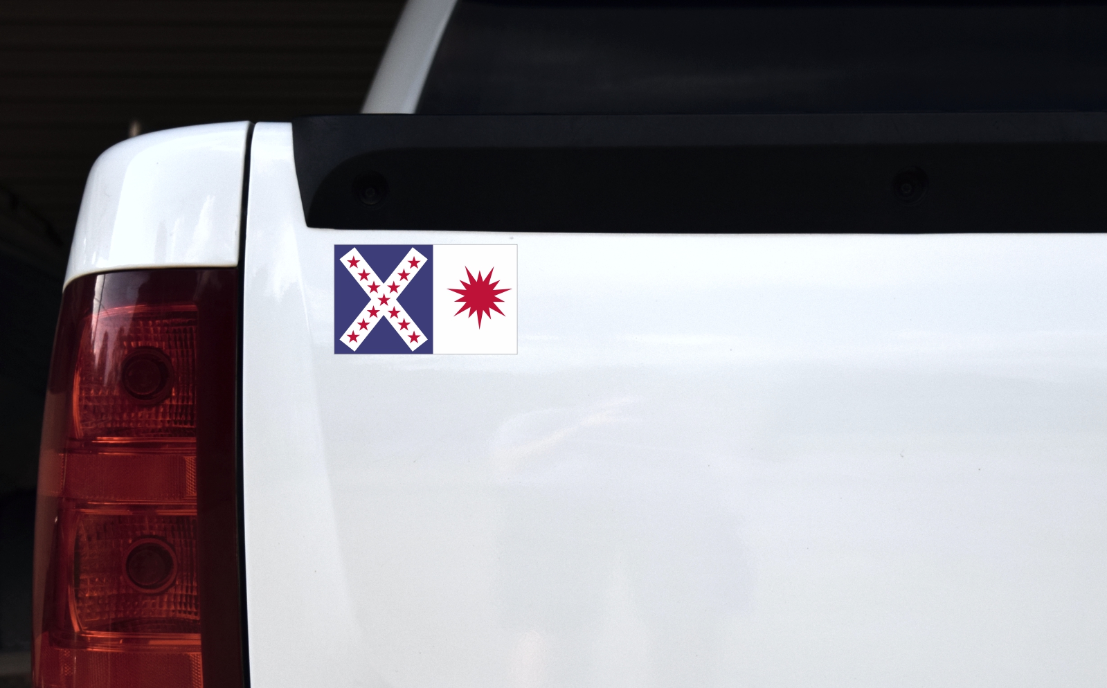 Rappahannock Cavalry Flag Sticker