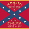 Emmett Rifles Flag Magnet
