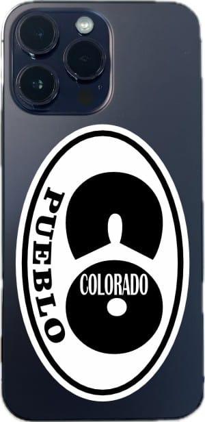 4in x 2.5in Oval CO Pueblo Colorado Sticker - Image 4