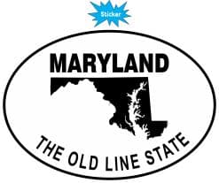 Maryland Sticker