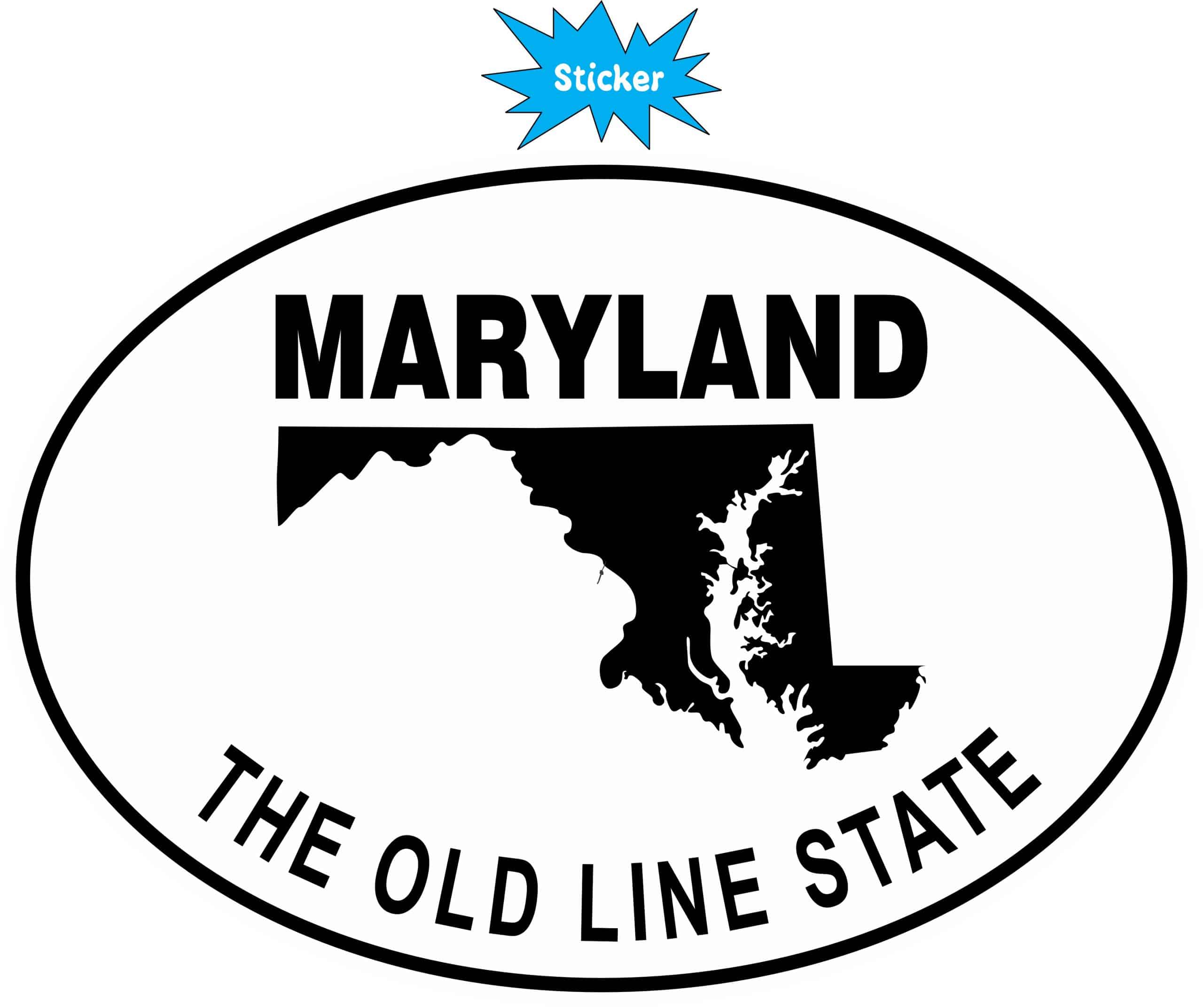 Maryland Sticker