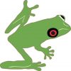 Red-Eyed Tree Frog Sticker