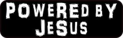 Powered by Jesus Bumper Sticker
