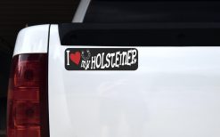 Alternative view of 10in x 3in I Love My Holsteiner Magnet