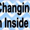 Blue Diaper Changing Station Sticker