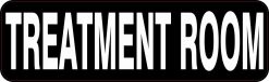 Treatment Room Sticker
