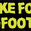 I Brake for Bigfoot Bumper Sticker
