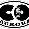 Oval CO Aurora Colorado Sticker