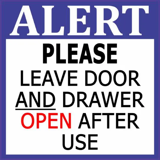 Leave Door and Drawer Open Magnet