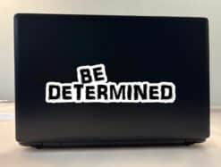 10in x 3in Be Determined Sticker