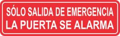 Sólo Salida de Emergencia Magnet