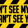 If You Can't See My Mirrors Sticker