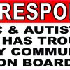 Epileptic and Autistic Child on Board Magnet