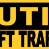 Picture Caution Forklift Traffic Magnet