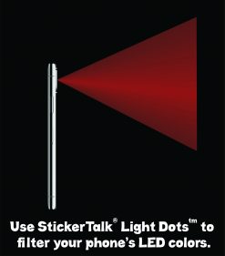 Alternative view of StickerTalk Colorful Light Dots Phone LED Color Filters