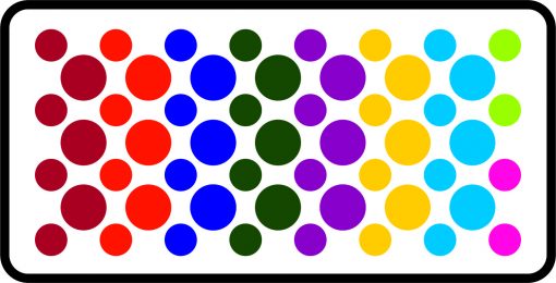 StickerTalk® Colorful Light Dots™