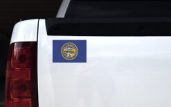 Nebraska State Flag Sticker