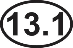 13.1 Mile Sticker