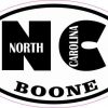 Oval NC Boone North Carolina Sticker