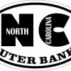 Oval NC Outer Banks Sticker