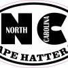 Oval NC Cape Hatteras Sticker