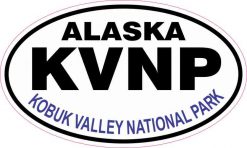 Oval Kobuk Valley National Park Sticker