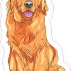 Golden Retriever Sticker