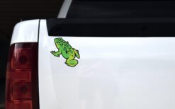 Green Frog Sticker