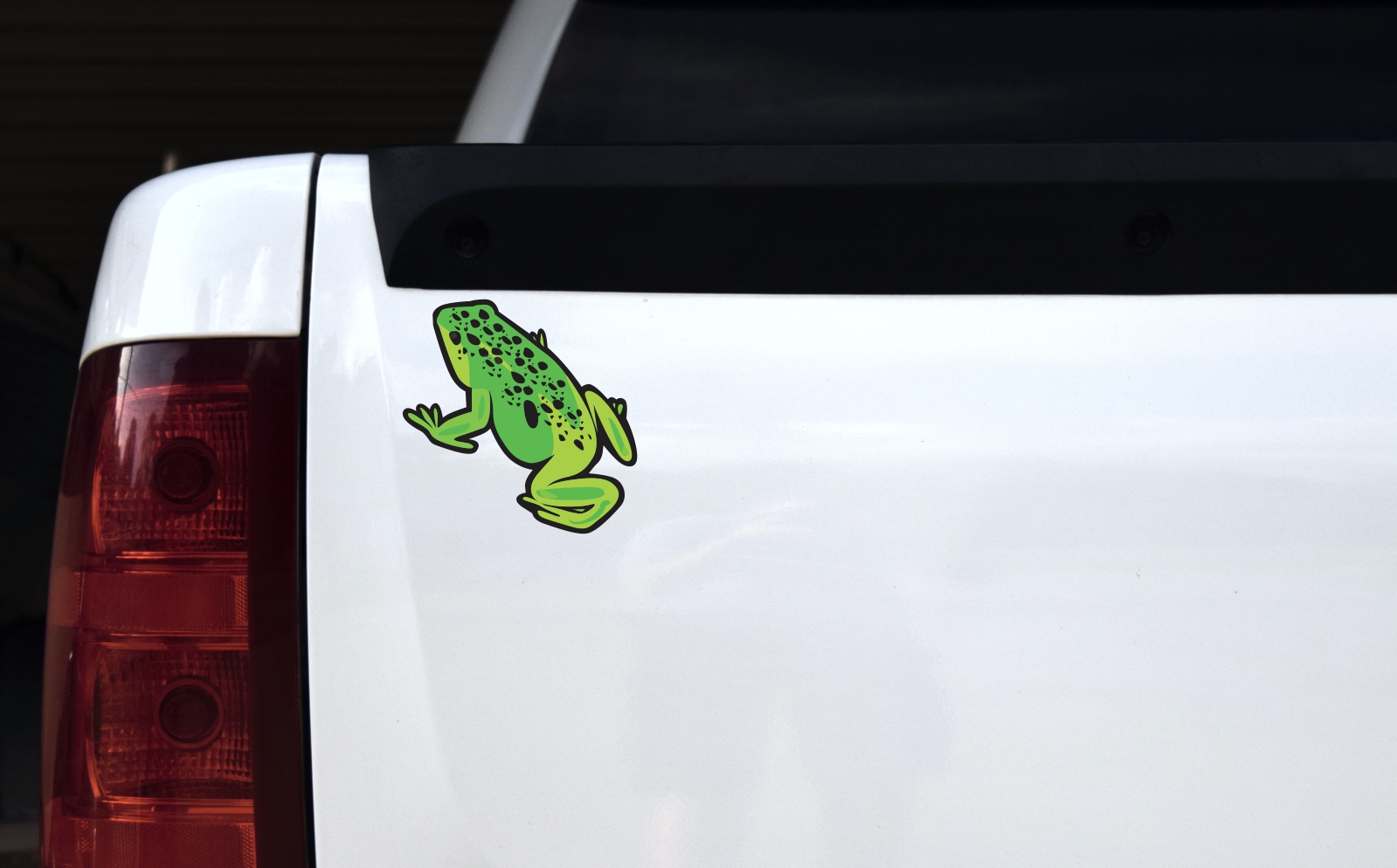 Green Frog Sticker