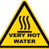 Very Hot Water Sticker