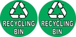 Recycling Bin Stickers
