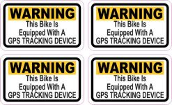 Bike GPS Tracking Stickers