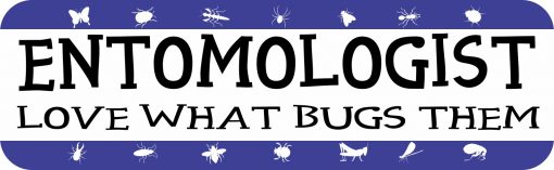 Entomologist Vinyl Sticker