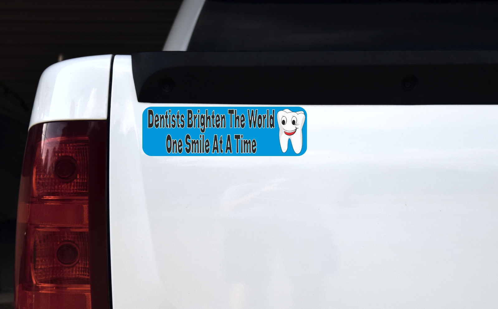 Dentists Brighten the World Sticker